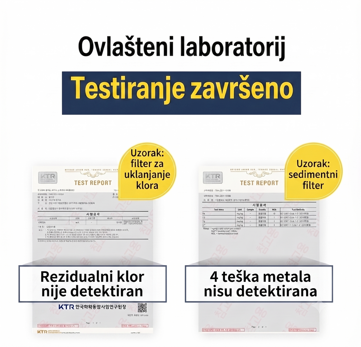 Laboratorijski završni certifikati